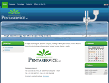 Tablet Screenshot of pentaservicesrl.it